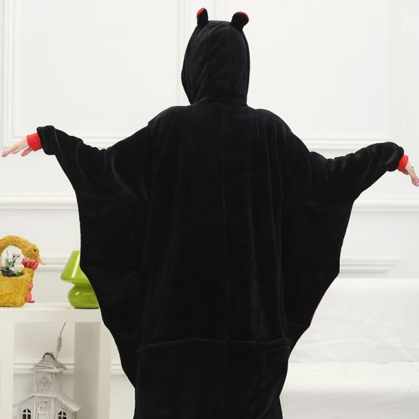 Bat Mens and Womens Onesie - Image 2