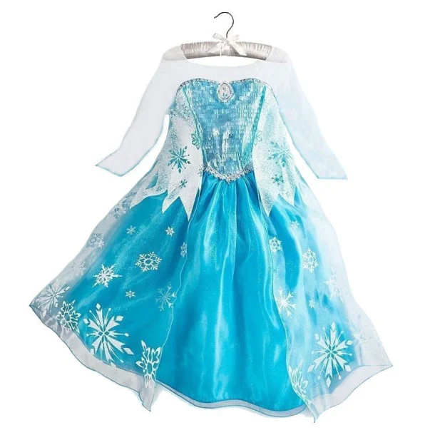 Kids Ice Queen Princess Dress