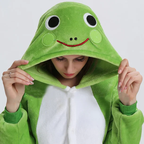 FROG ONESIE ADULT