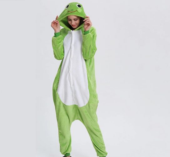 Frog Adult Onesie Onesie Love Unisex Adult and Kids Animal Onesies