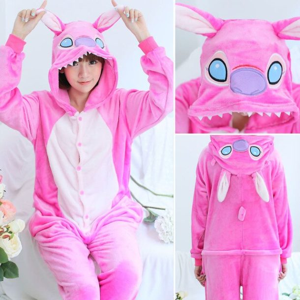 Pink Alien Onesie – Mens and Womens Onesie - Inspired by Pink Stitch