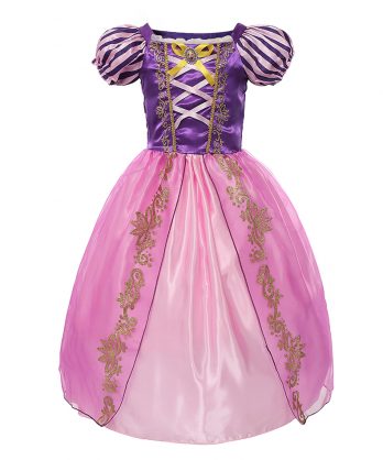 Rapunzel costume girl dress