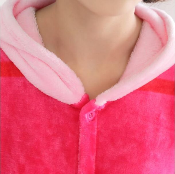 Gentle Pink Pig Onesie – Mens and Womens Onesie - Image 3
