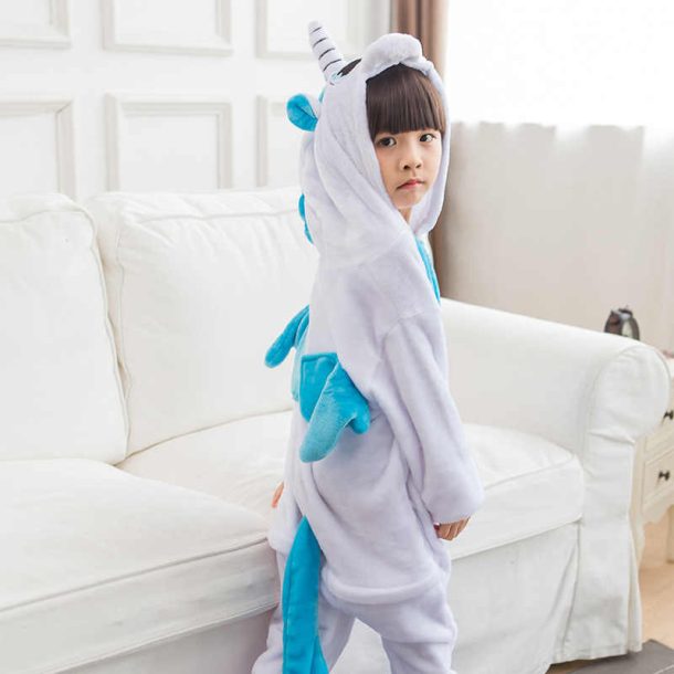 Blue Unicorn Kids Onesie