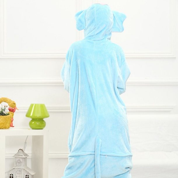 Elephant Mens and Womens Animal Onesie - Image 2