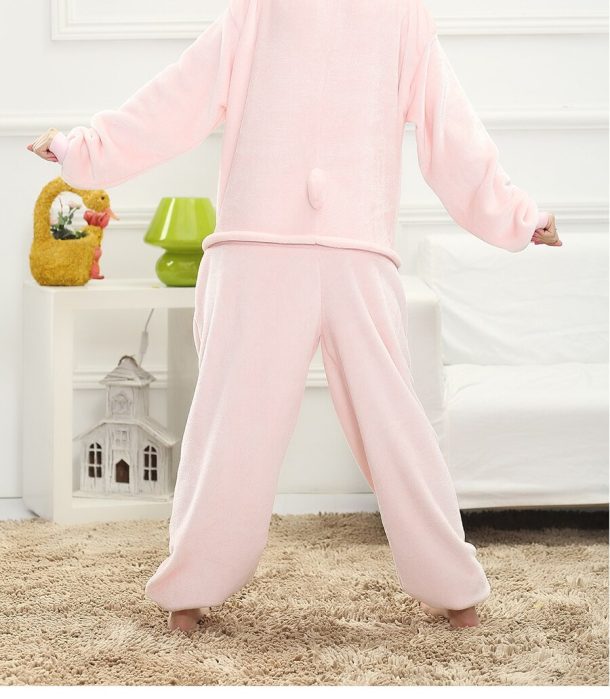 Pink Pig Mens and Womens Onesie - Image 2