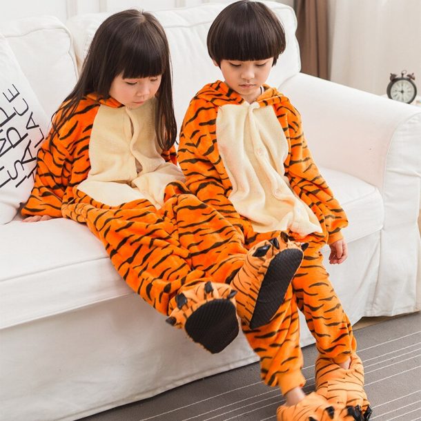 Tiger Kids Onesie - Image 2