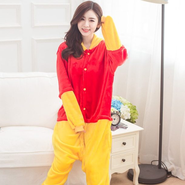 Honey Bear Adult Onesie – Mens and Womens Onesie - Image 3