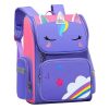 purple kids unicorn back pack