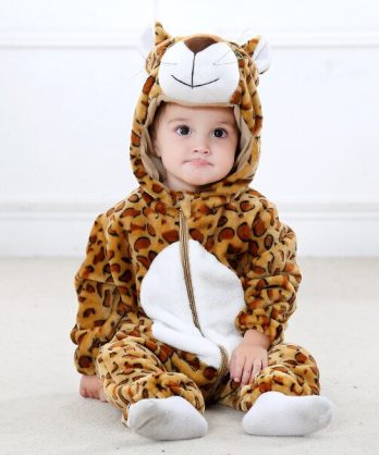 BABY LEOPARD ONESIE