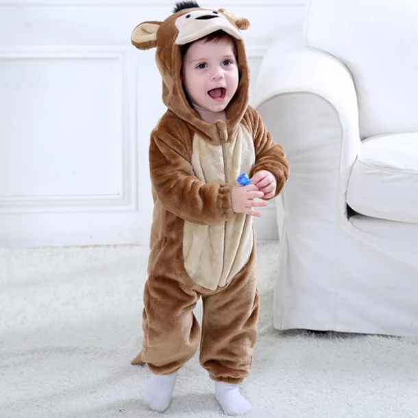 Monkey baby onesie