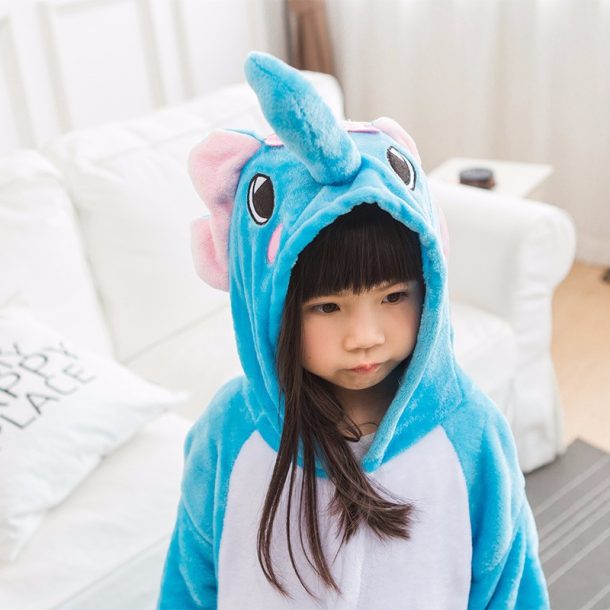 Kids Elephant Blue Onesie