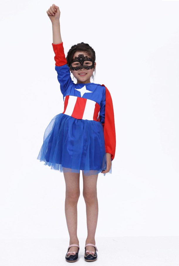 Captain America Girl Costume