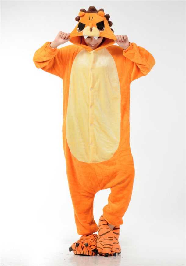 Golden Lion Mens and Womens Onesie - Image 3