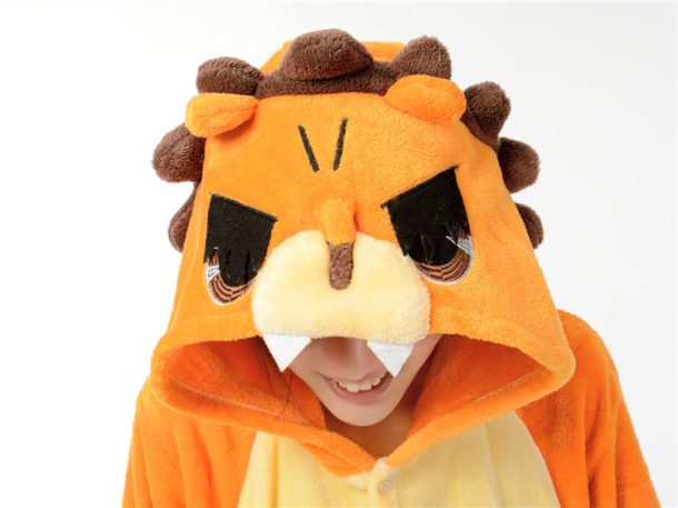 Golden Lion Mens and Womens Onesie - Image 4