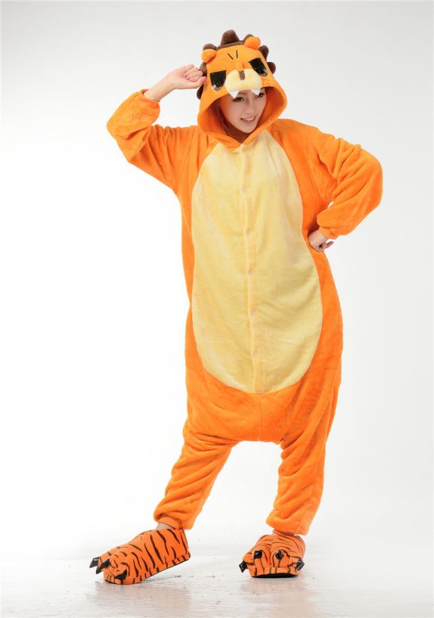 golden lion onesie front australia