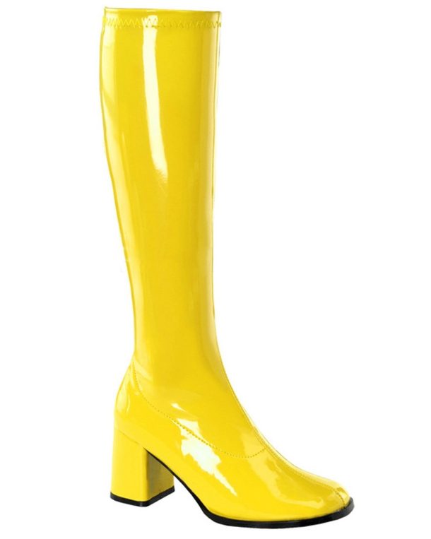 go_go_boots_yellow_costume_shoes_hippie_disco