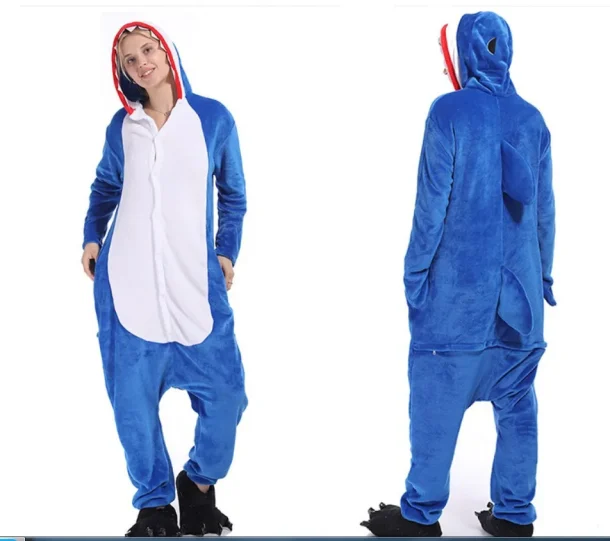 Shark onesie adult