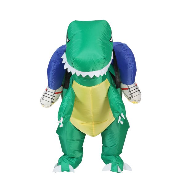 Inflatable Dinosaur Costume Adult Suit Blow Up Party Fancy Dress Halloween Cosplay - Image 3