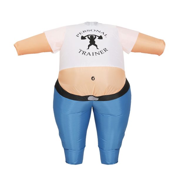 Inflatable Samson Costume Adult Suit Blow Up Party Fancy Dress Halloween Cosplay - Image 3