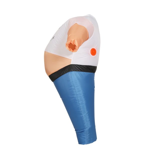 Inflatable Samson Costume Adult Suit Blow Up Party Fancy Dress Halloween Cosplay - Image 4
